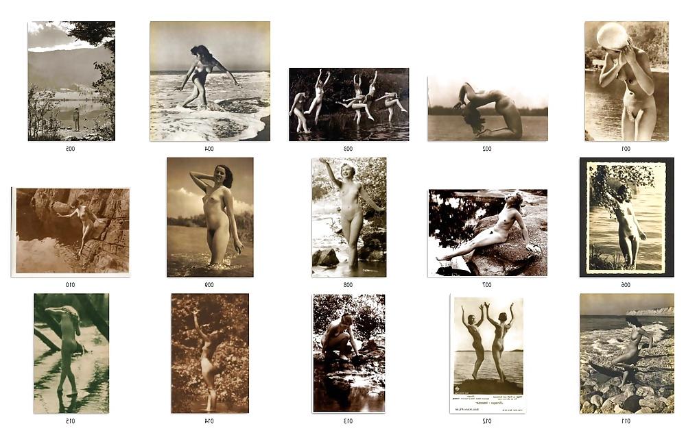 16P Vintage lady's &  Water-num-001