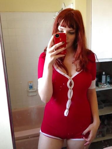 13P Tall redhead