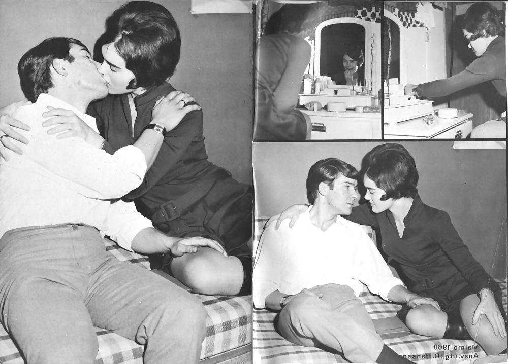 17P Retro black and white photo of 60 years(Sex Power)