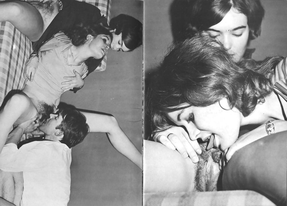 17P Retro black and white photo of 60 years(Sex Power)