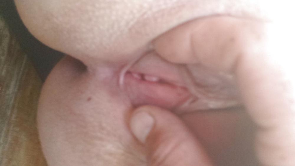 4P Wife's pussy just before cuckold date