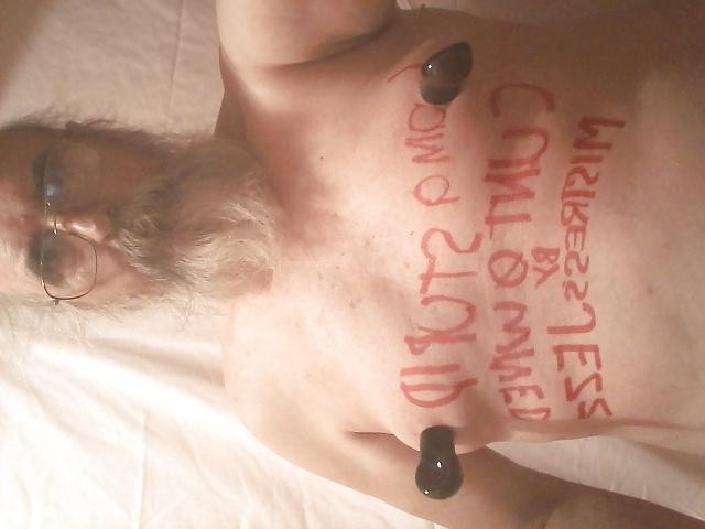25P Seperated balls while in chastity device