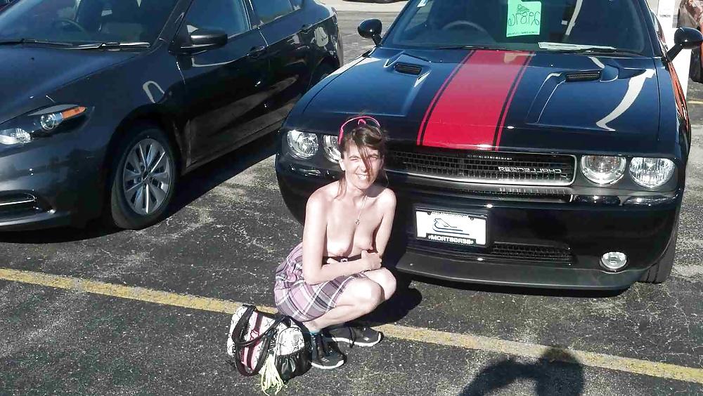 5P Lookin for a new Challenger. Big hard nipples and tiny tits