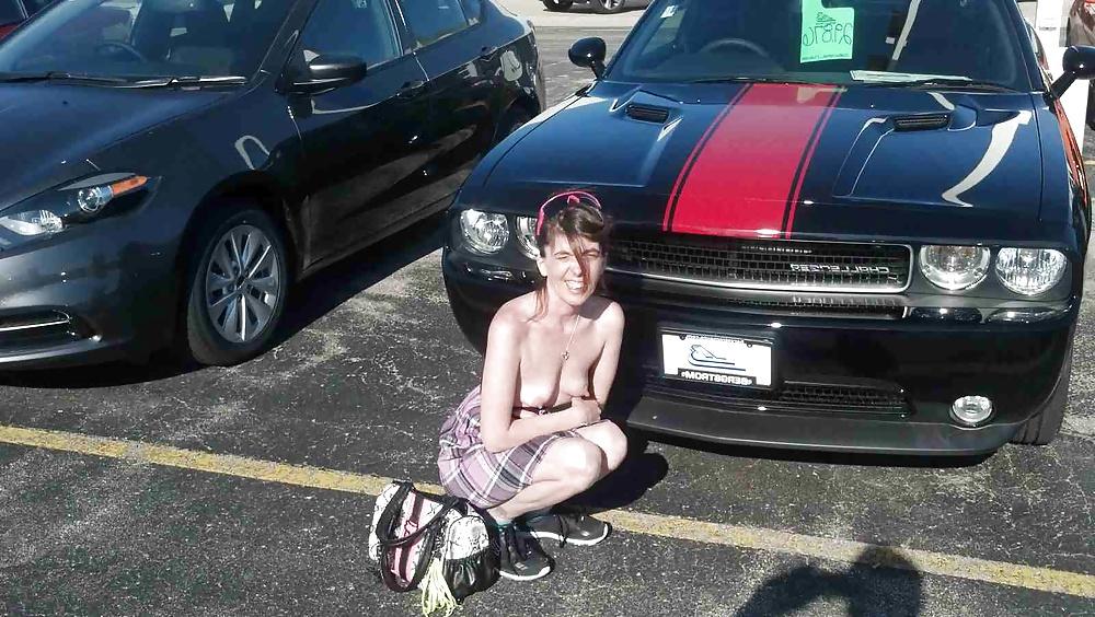 5P Lookin for a new Challenger. Big hard nipples and tiny tits