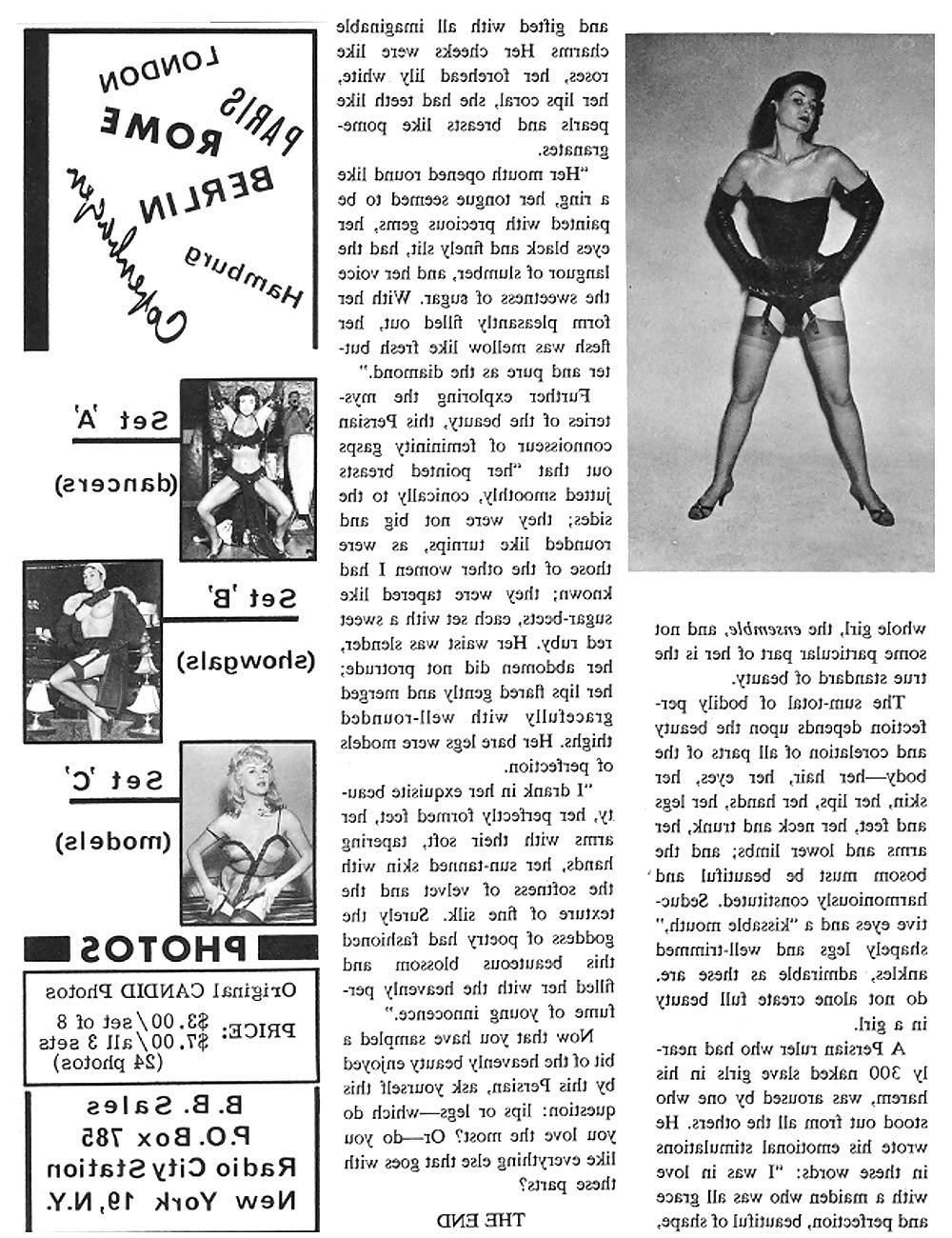 25P Vintage Magazines Leg Show Band 01 Nr. 06 – 1963