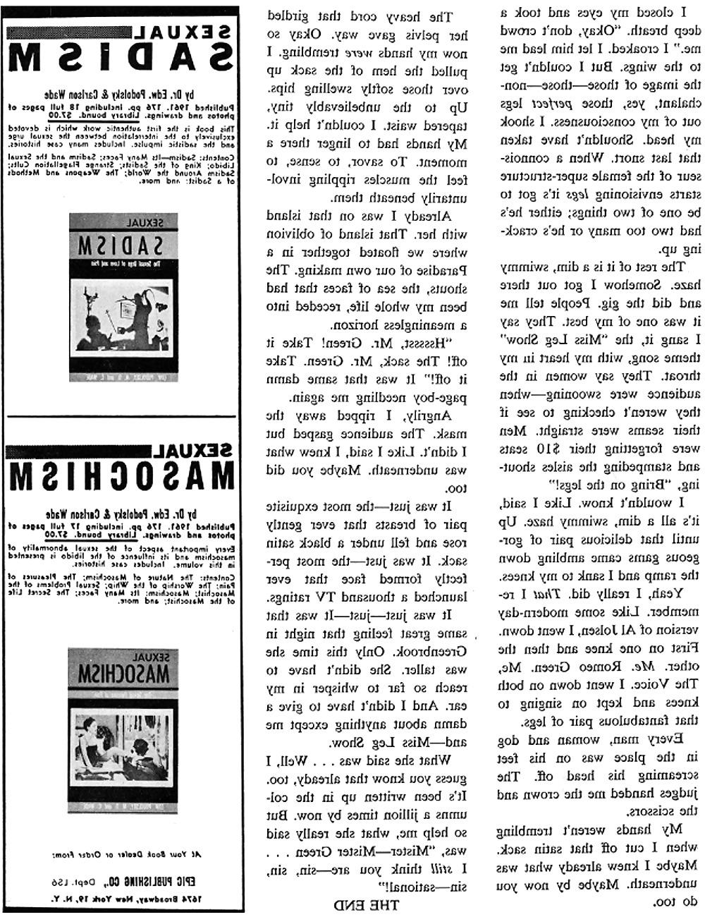 25P Vintage Magazines Leg Show Band 01 Nr. 06 – 1963