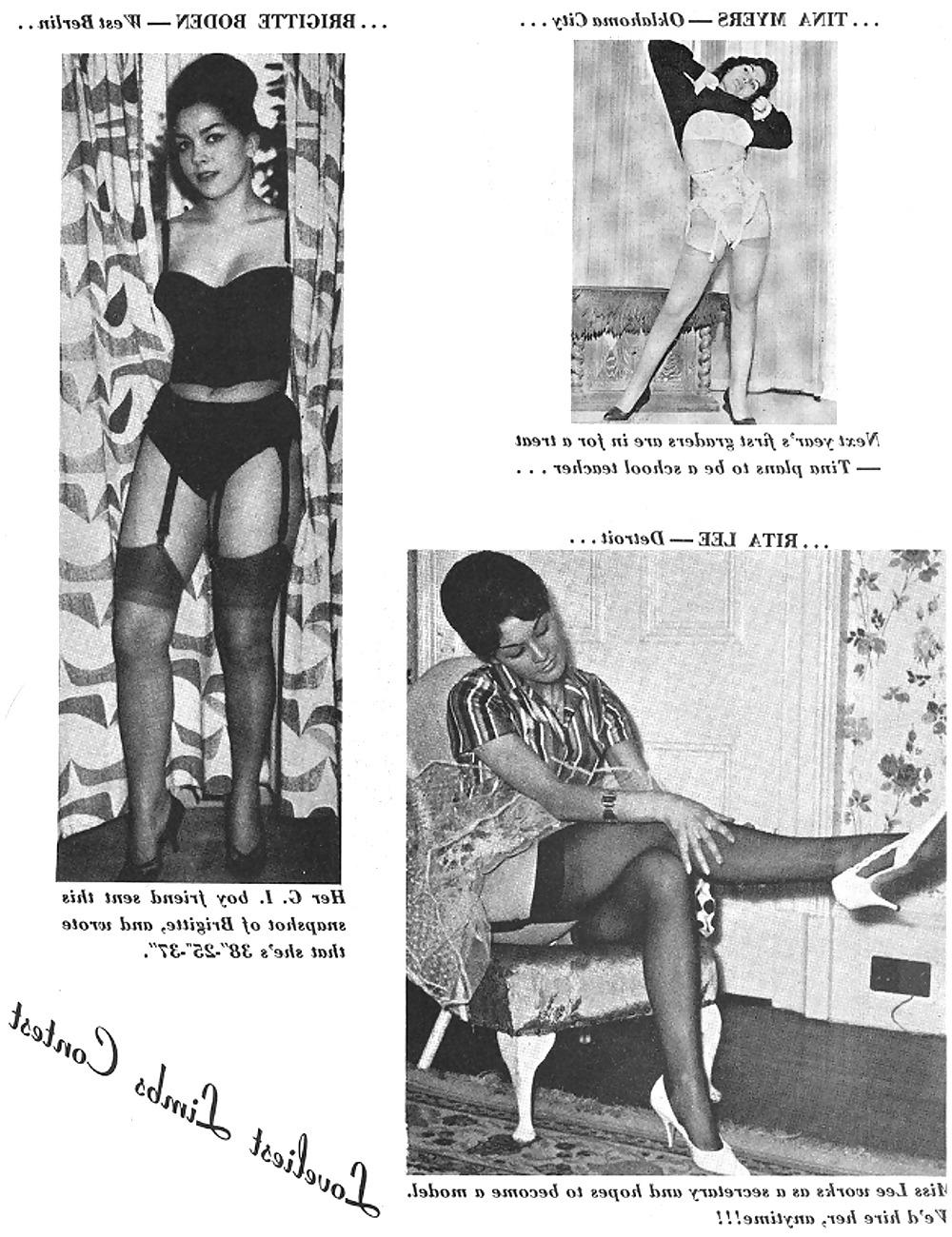 25P Vintage Magazines Leg Show Band 01 Nr. 06 – 1963