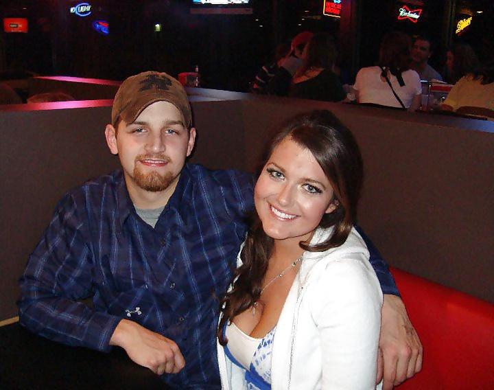 8P Southern belle Erica and her big tits