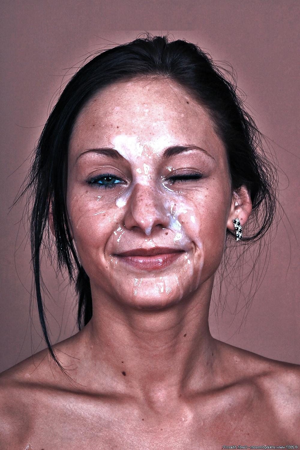 25P Cum on Her Face 9