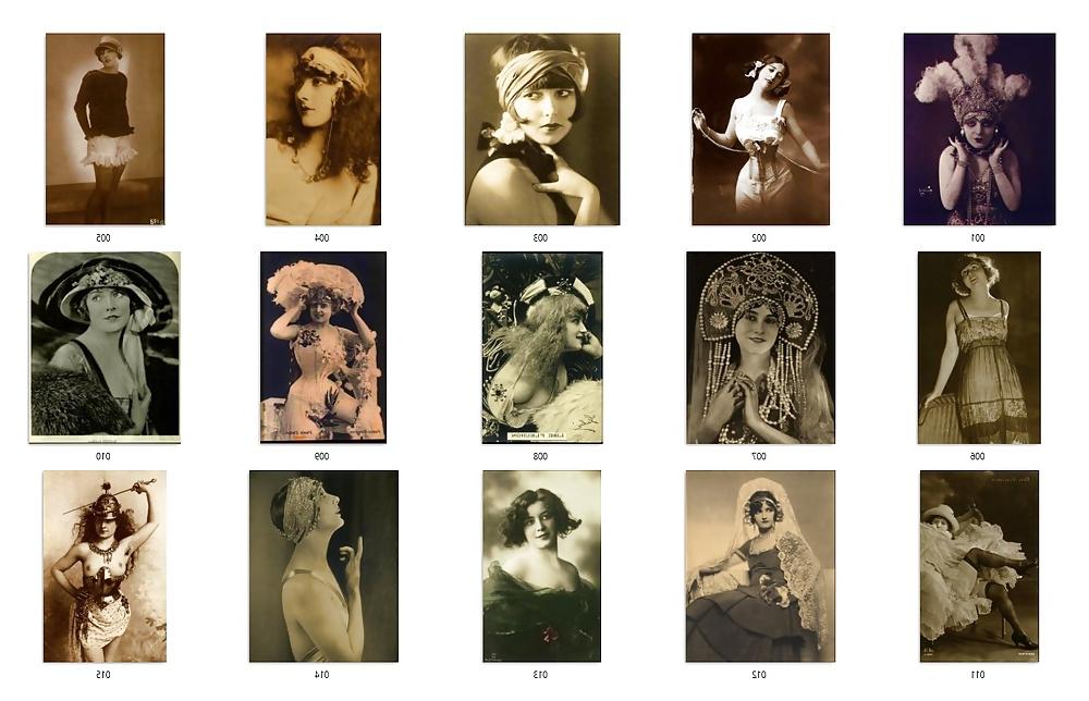 16P Vintage lady's & Sexiness  -num-001