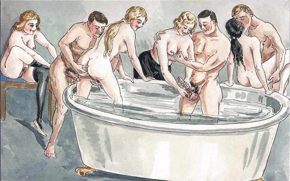 20P Vintage European Erotica