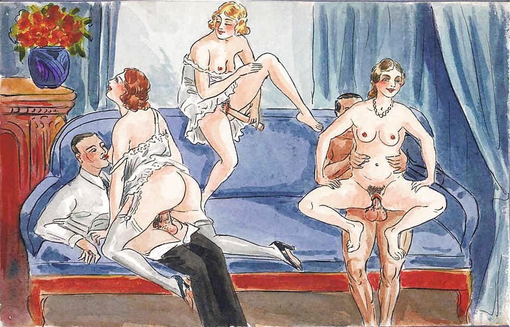 20P Vintage European Erotica