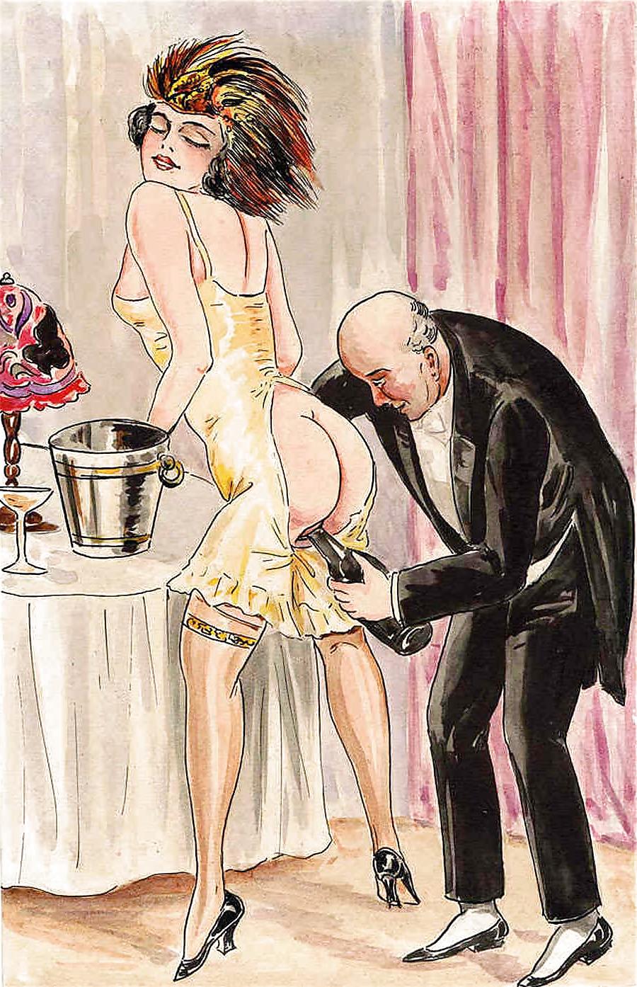 20P Vintage European Erotica