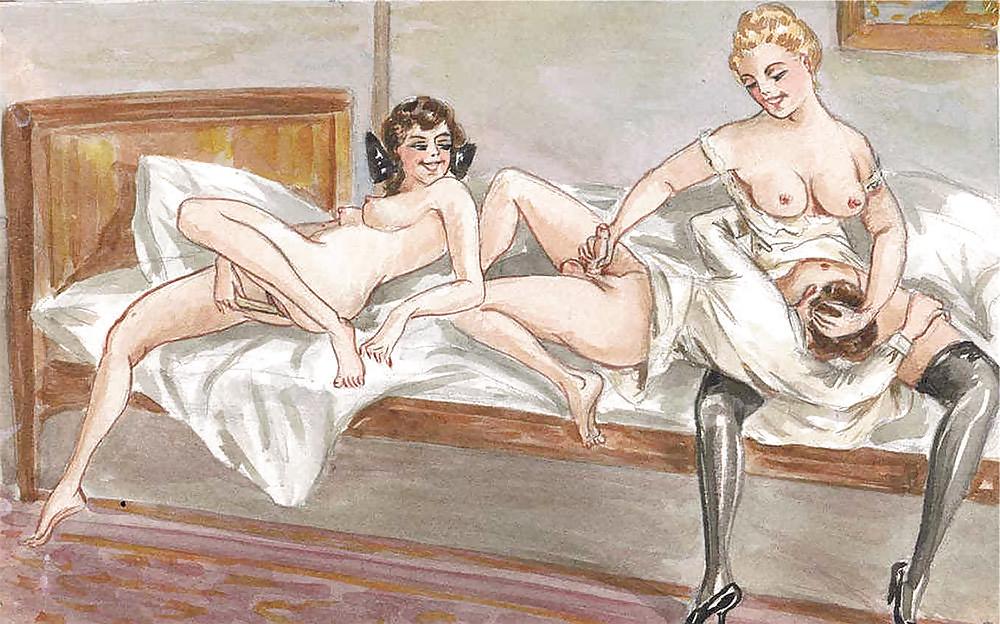 20P Vintage European Erotica