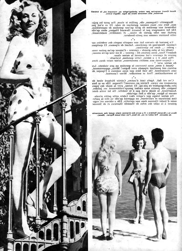 25P Vintage Magazines Paris-Hollywood Nr26- 1947