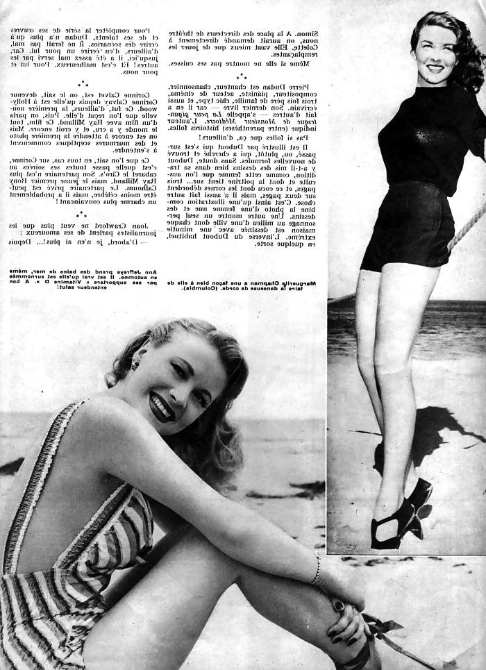 25P Vintage Magazines Paris-Hollywood Nr26- 1947