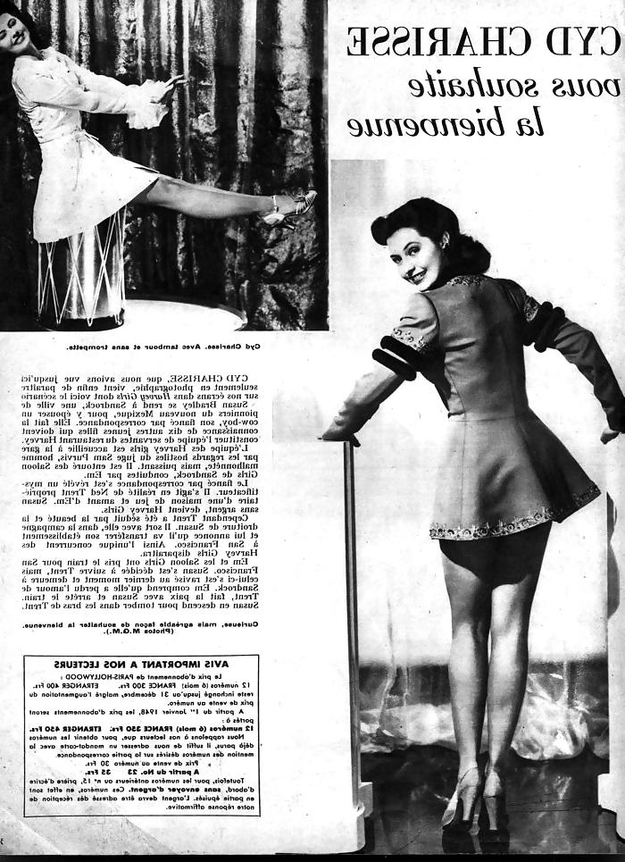 25P Vintage Magazines Paris-Hollywood Nr26- 1947