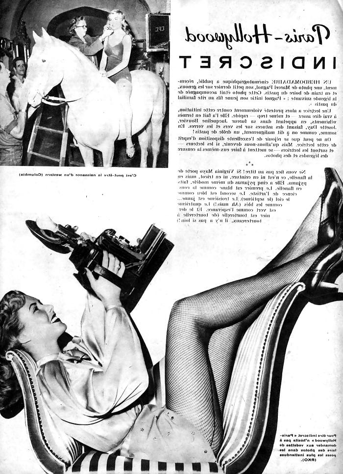 25P Vintage Magazines Paris-Hollywood Nr26- 1947