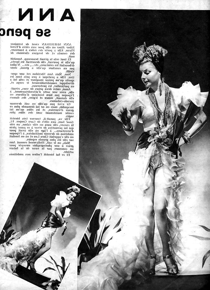 25P Vintage Magazines Paris-Hollywood Nr26- 1947