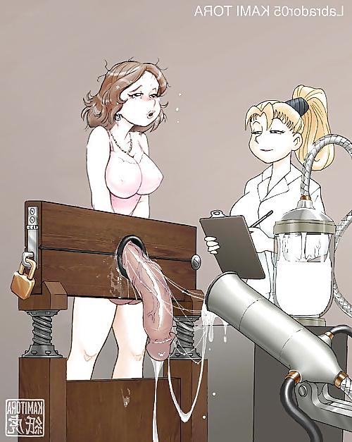 25P Extreme big Dildo Cartoon Fist 6