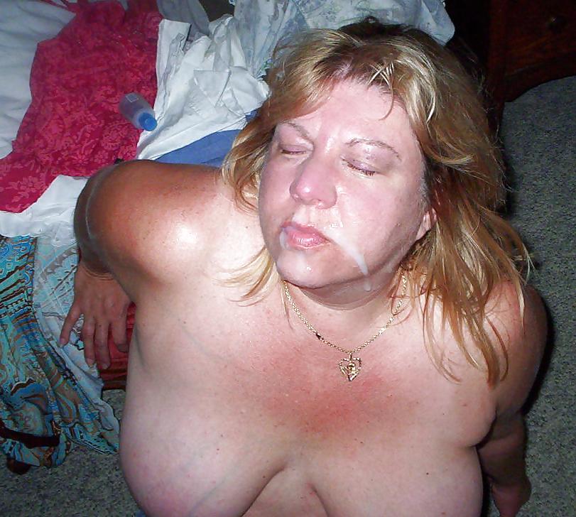 25P Mature cum face