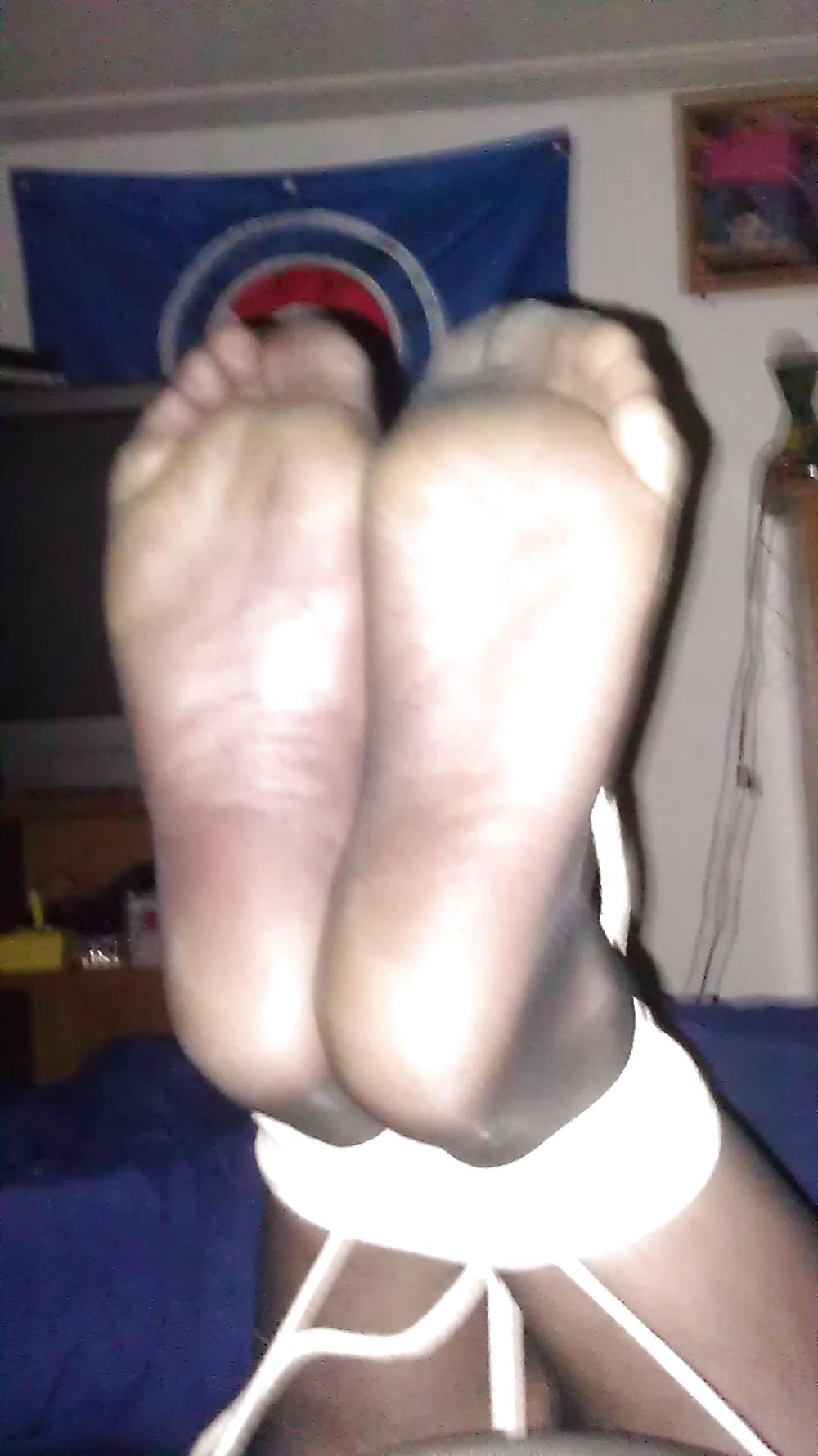 12P My Cock and Feet Bound in Pantyhose IV