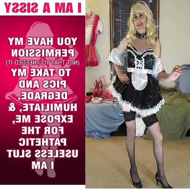 24P Humiliation sissy captioned pics
