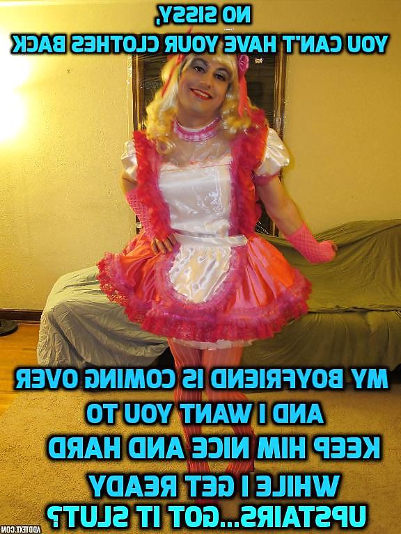 24P Humiliation sissy captioned pics