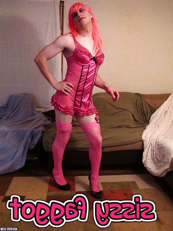 24P Humiliation sissy captioned pics