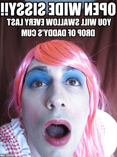 24P Humiliation sissy captioned pics