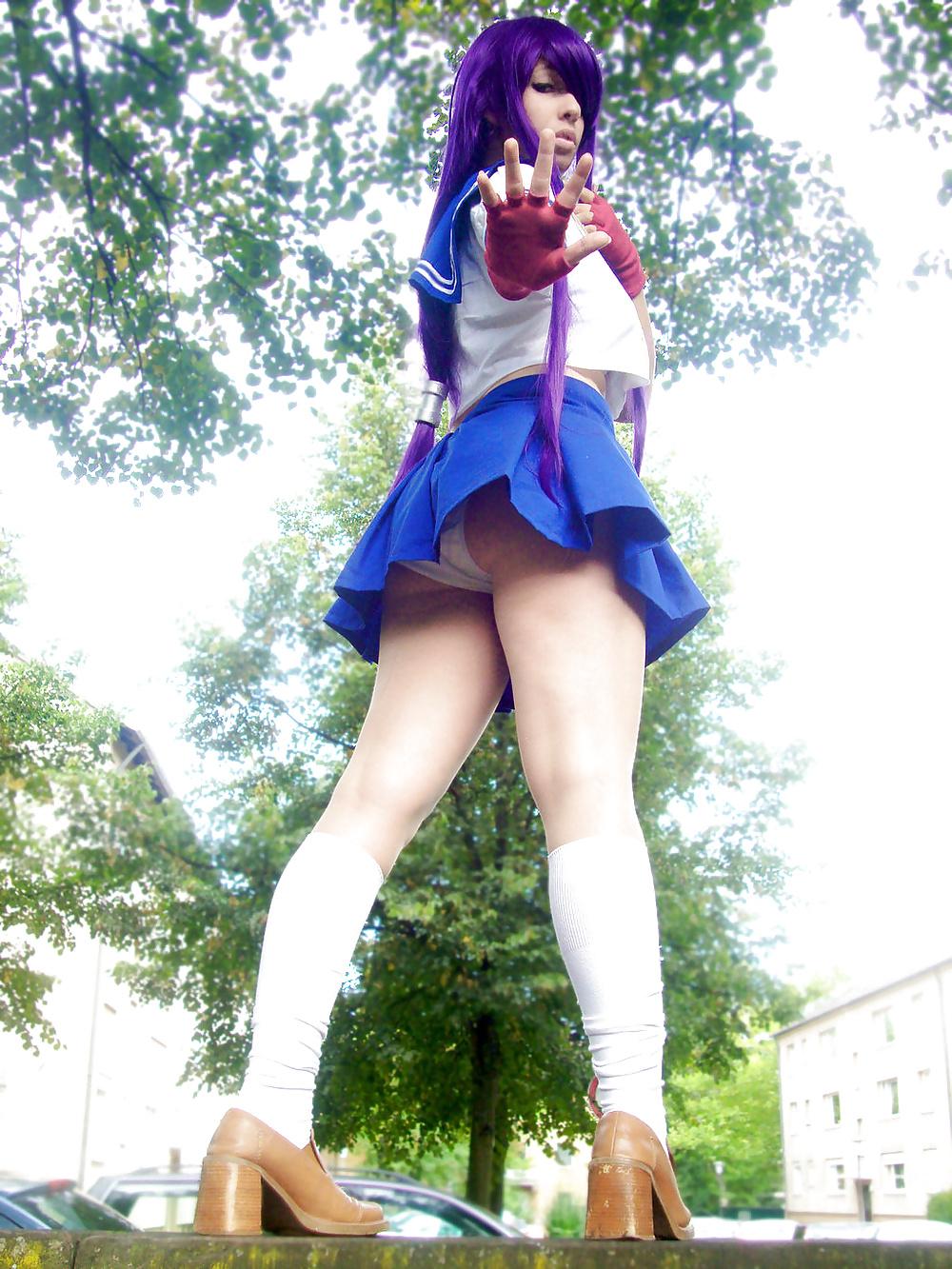 23P Cosplaying Exhibitionist