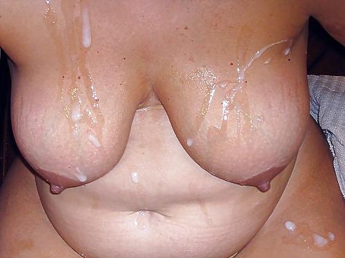25P Cum covered titties