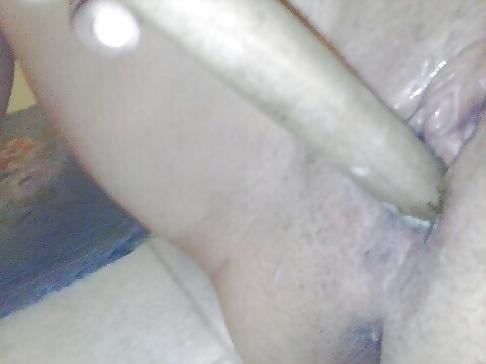 14P Inserting objects in and showing my pussy