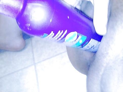 14P Inserting objects in and showing my pussy