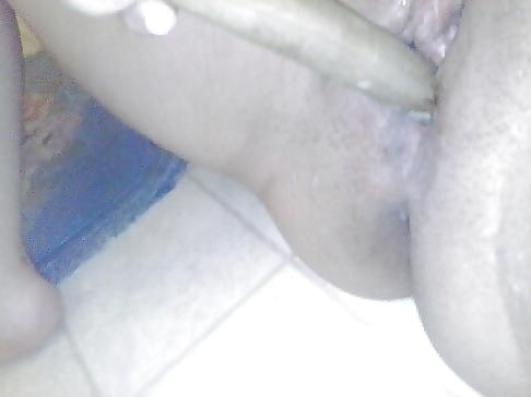 14P Inserting objects in and showing my pussy