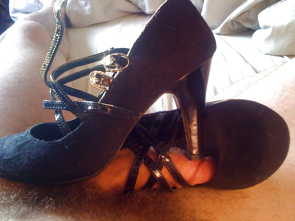 10P Balls in my wife's shoes