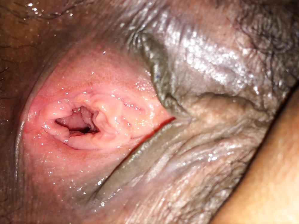16P Indian pussy close up and creampie