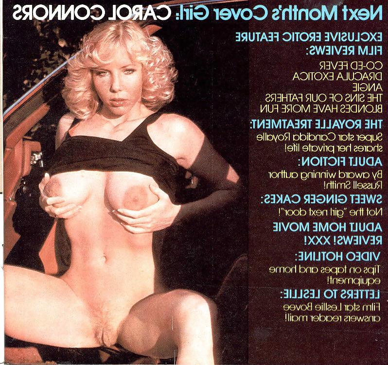 25P Carol Connors - vintage pornstar