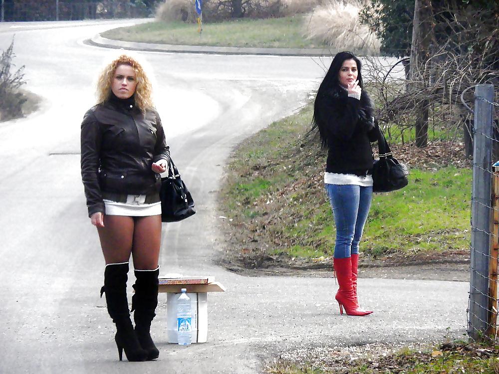25P European street hookers. More street hookers