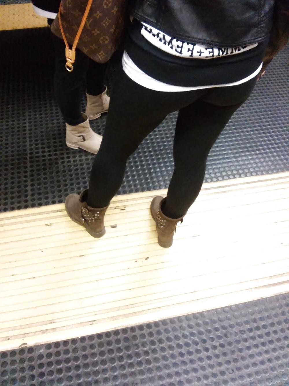 8P Hot italian ASS teen on subway