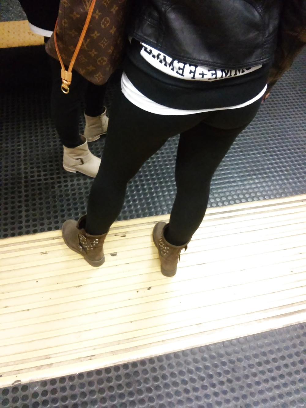 8P Hot italian ASS teen on subway