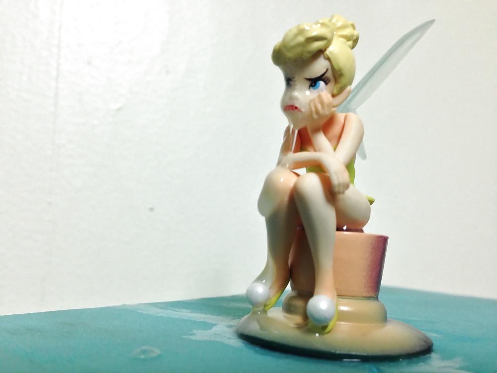 25P Sassy Tinkerbell  covered in cum