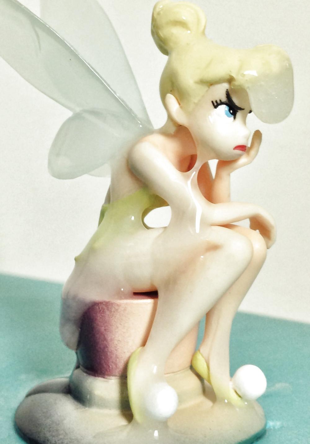 25P Sassy Tinkerbell  covered in cum