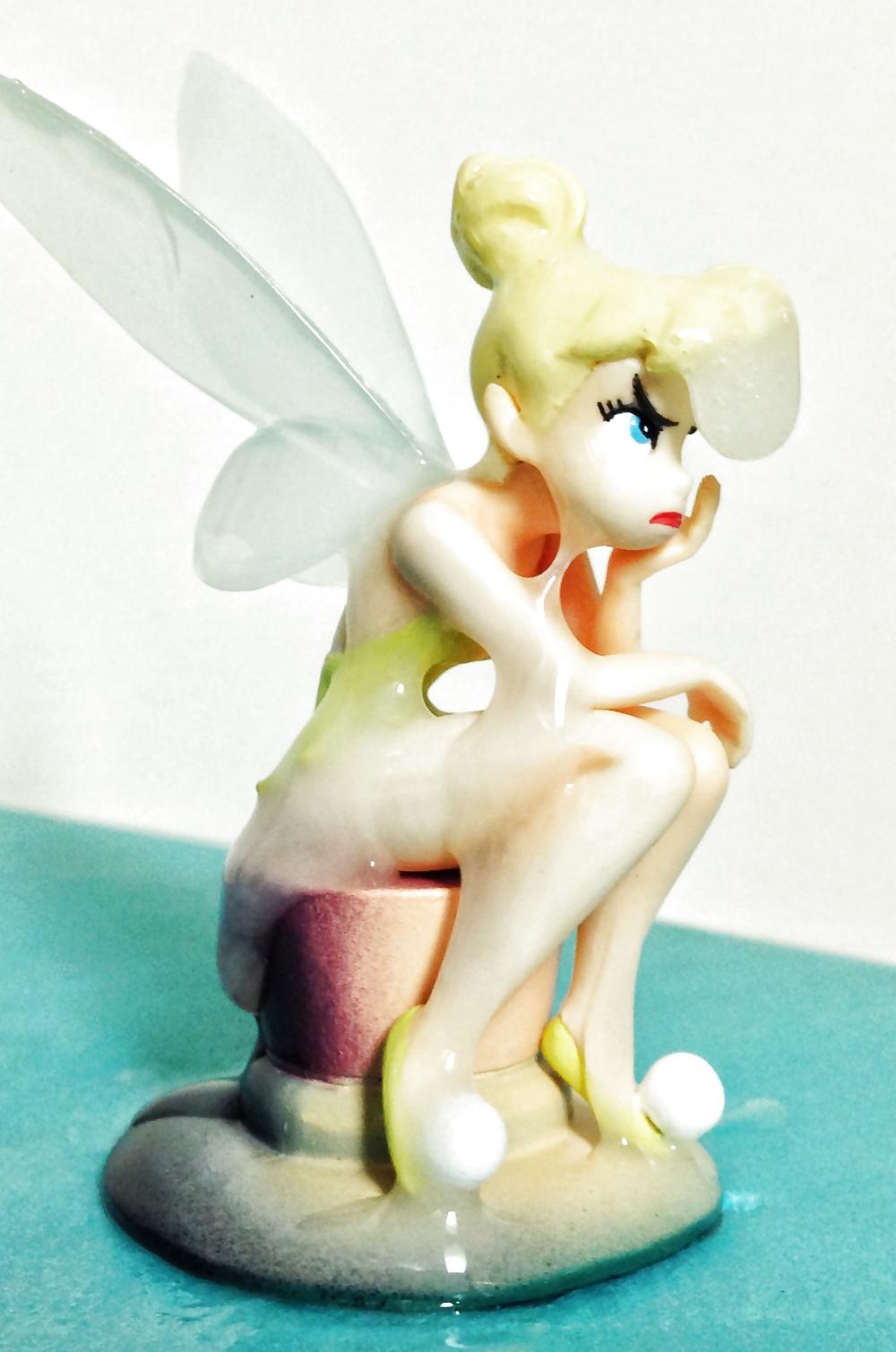 25P Sassy Tinkerbell  covered in cum