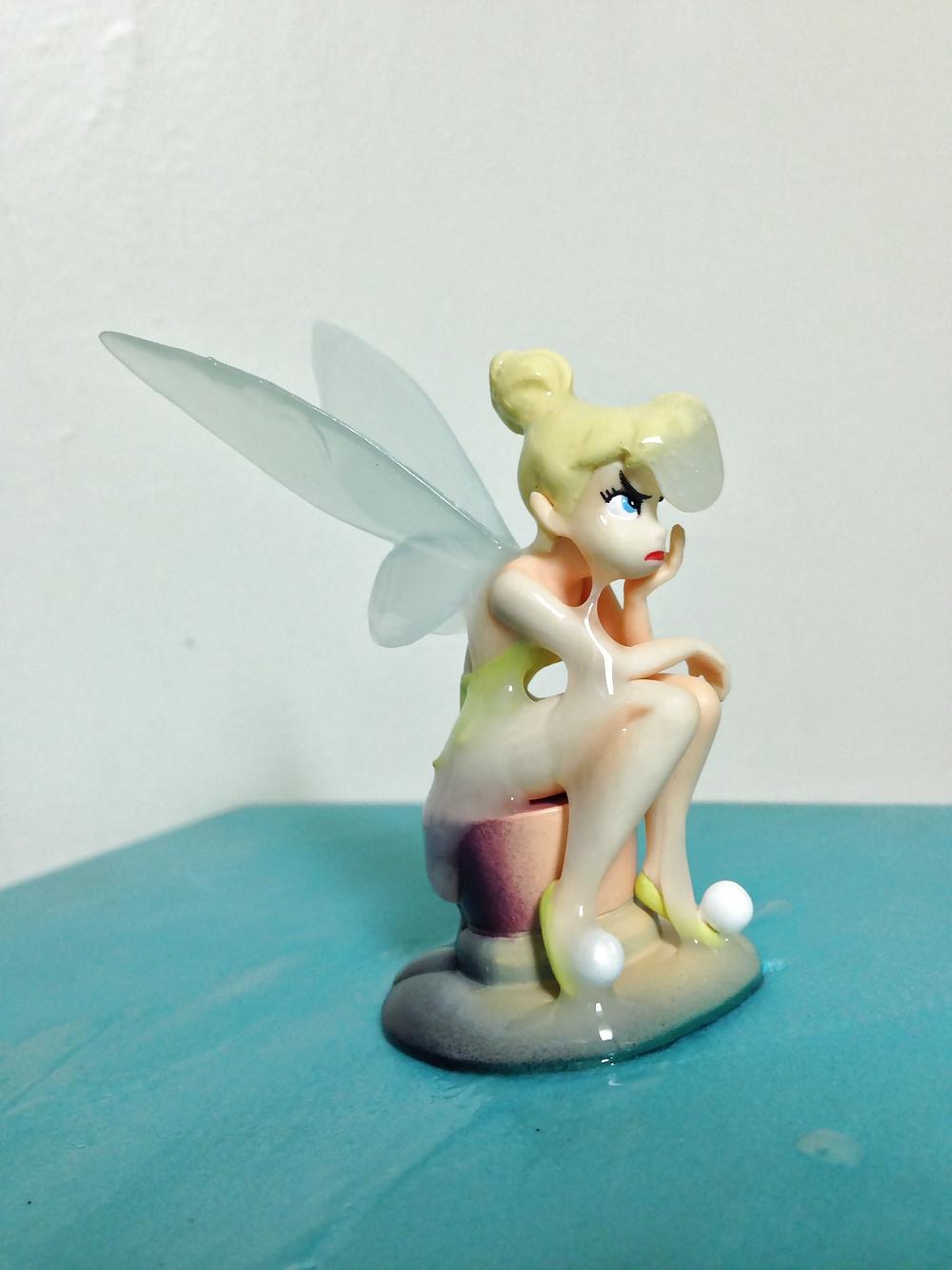 25P Sassy Tinkerbell  covered in cum