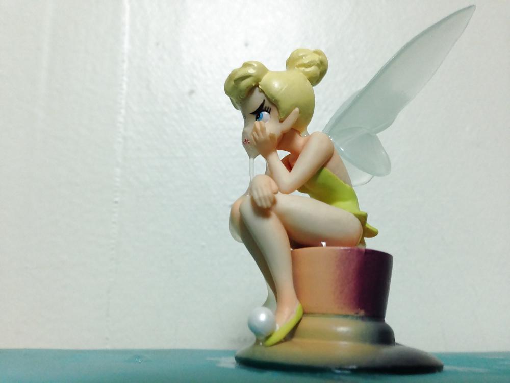 25P Sassy Tinkerbell  covered in cum
