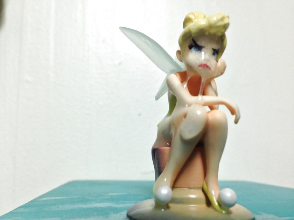 25P Sassy Tinkerbell  covered in cum