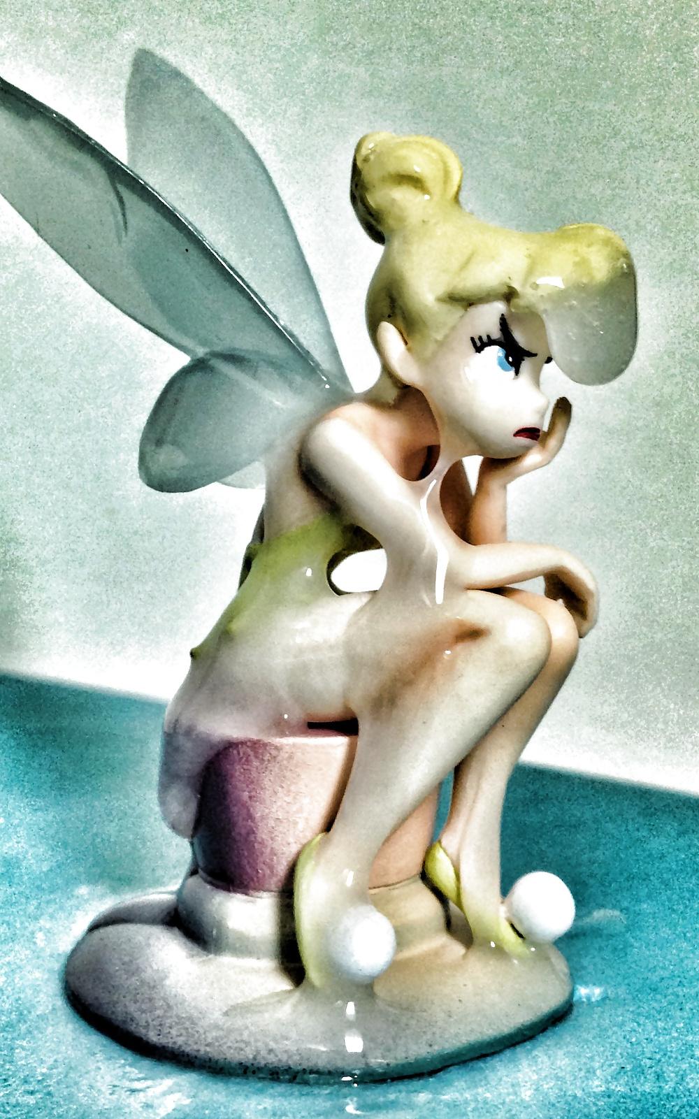25P Sassy Tinkerbell  covered in cum
