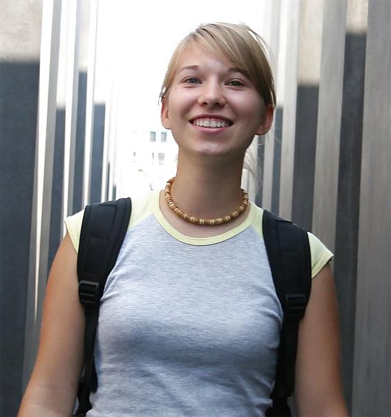 9P Polish cute blonde Girl