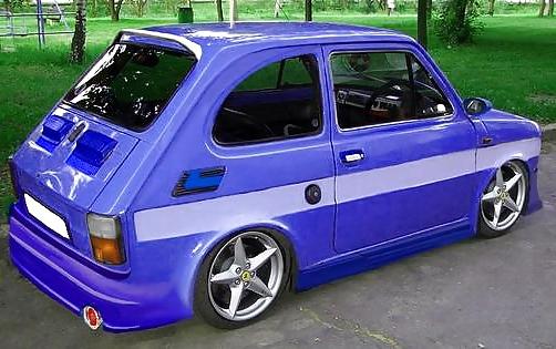 8P Polish Fiat 126. DEMON OF THE SPEED.